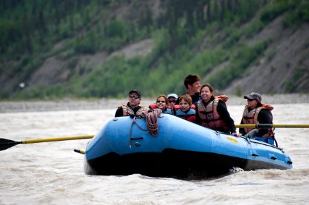 River Floating - Wrangell-St. Elias photo