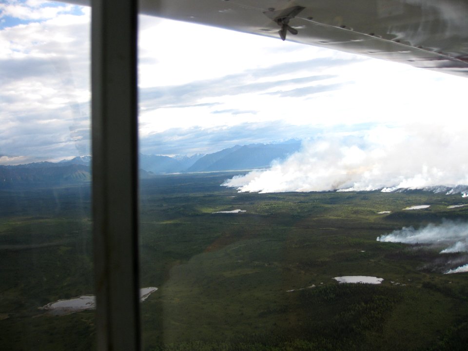 Chisana River Fire, 6/18/13 DOF photo by Jeff Hermanns