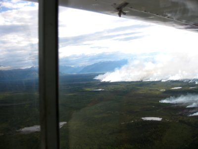 Chisana River Fire, 6/18/13 DOF photo by Jeff Hermanns