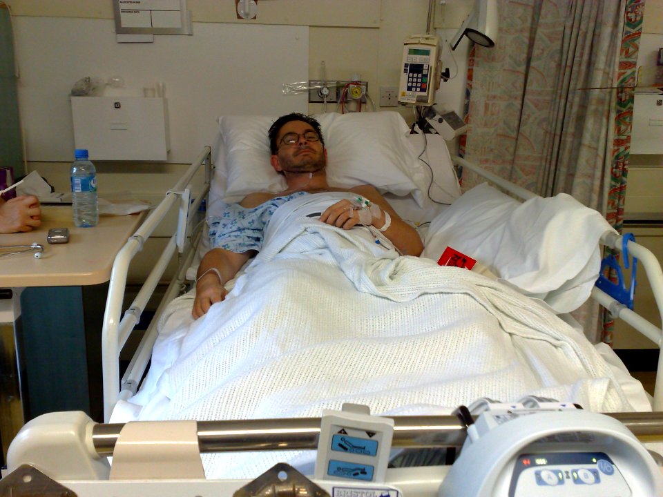 Jason in hospital