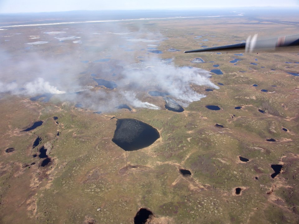 North Swift Fork Fire, 6/1/13, Alaska Fire Service photo by Will Hutto