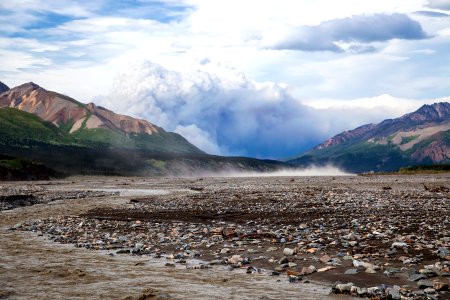 Sandless Fire, Denali NP, 2013