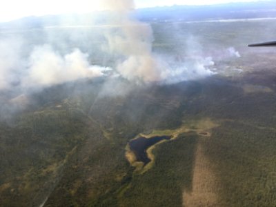 Salmon River Fire- Kobuk Valley National Park, 2015, Photo by BLM Alaska Fire Service