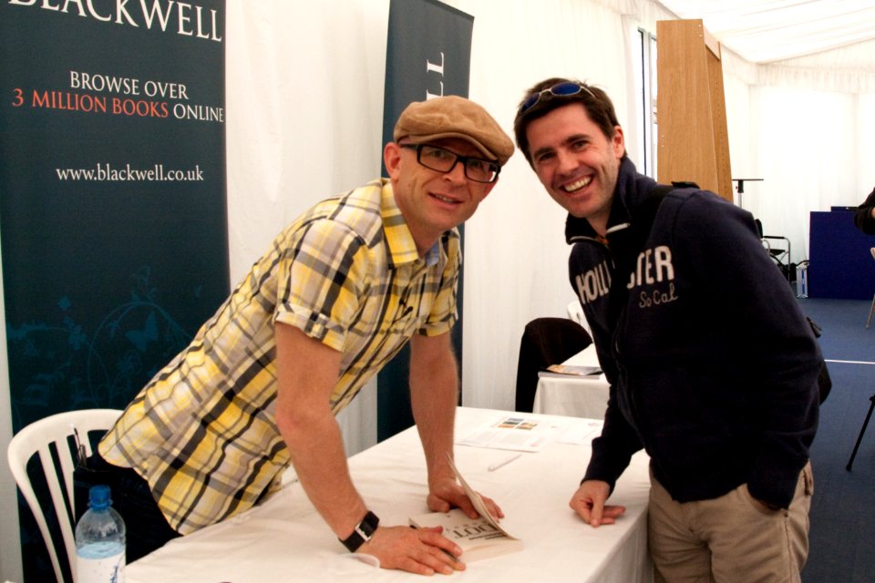 Meeting Jason Bradbury at his book signing
