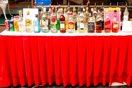 36 bottles for a cocktail party photo