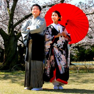 Couple in Japan