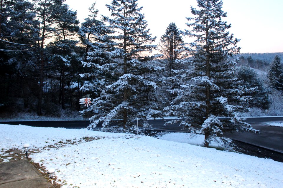 Yesterdays Snow 4/18