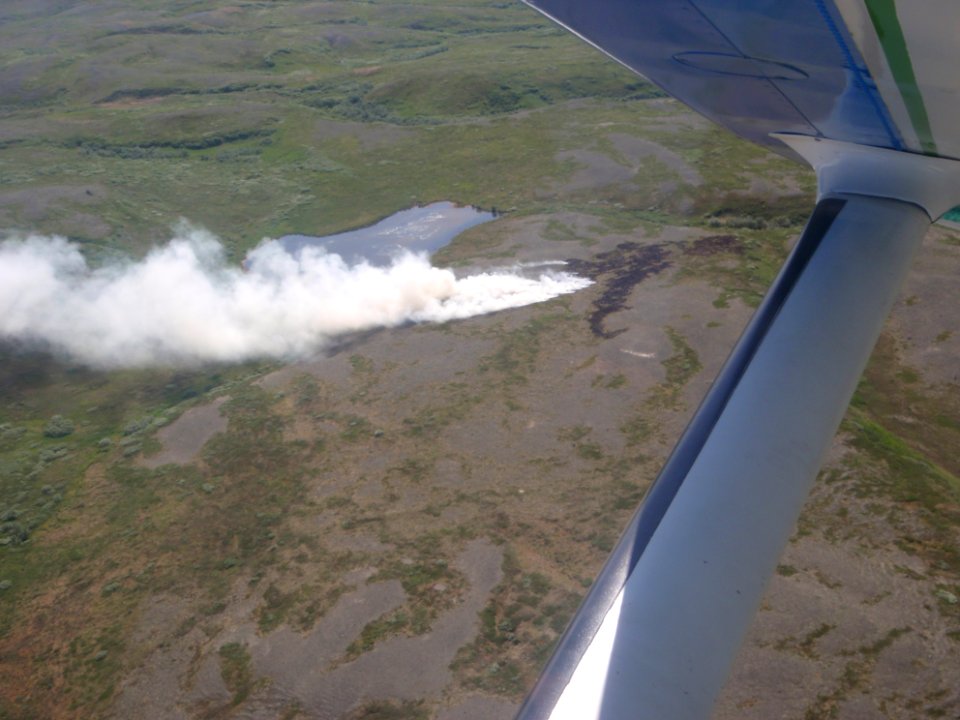 Twin Lakes Fire, Lake Clark National Park, 2015, NPS Photo