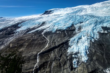 Robinson Mountains and Guyot Glacier (2) photo
