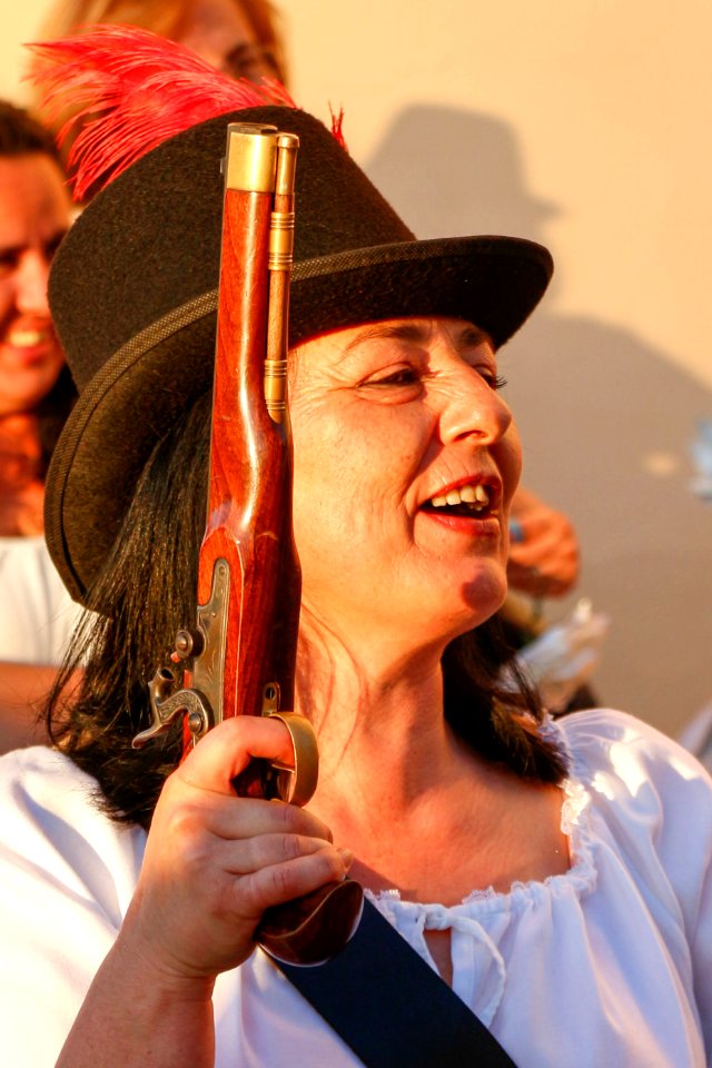 Esmeralda with the Gun