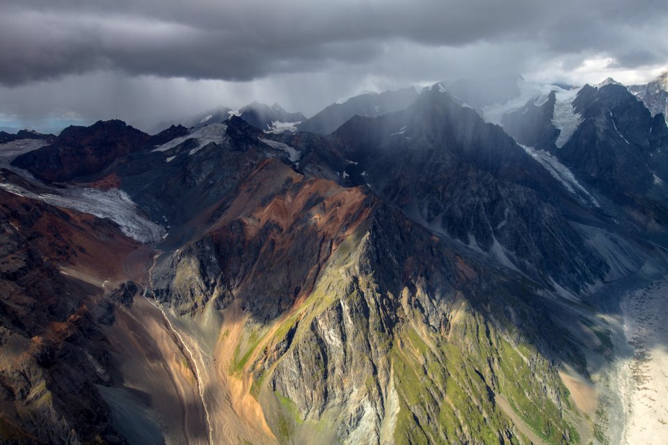 West side of Hawkins Glacier