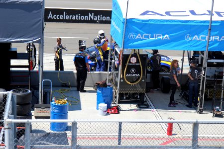 Acura Pit Area
