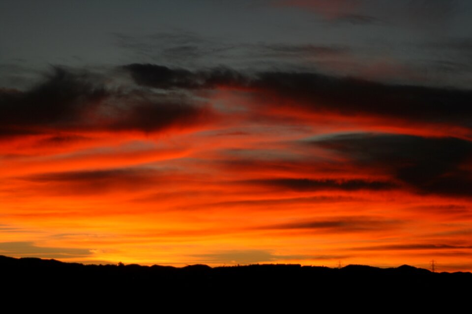 Sunset sunrise landscape beautiful
