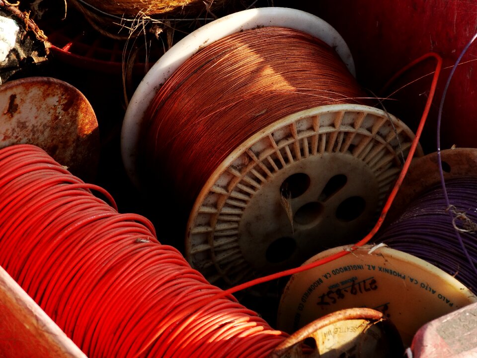 Copper equipment cable