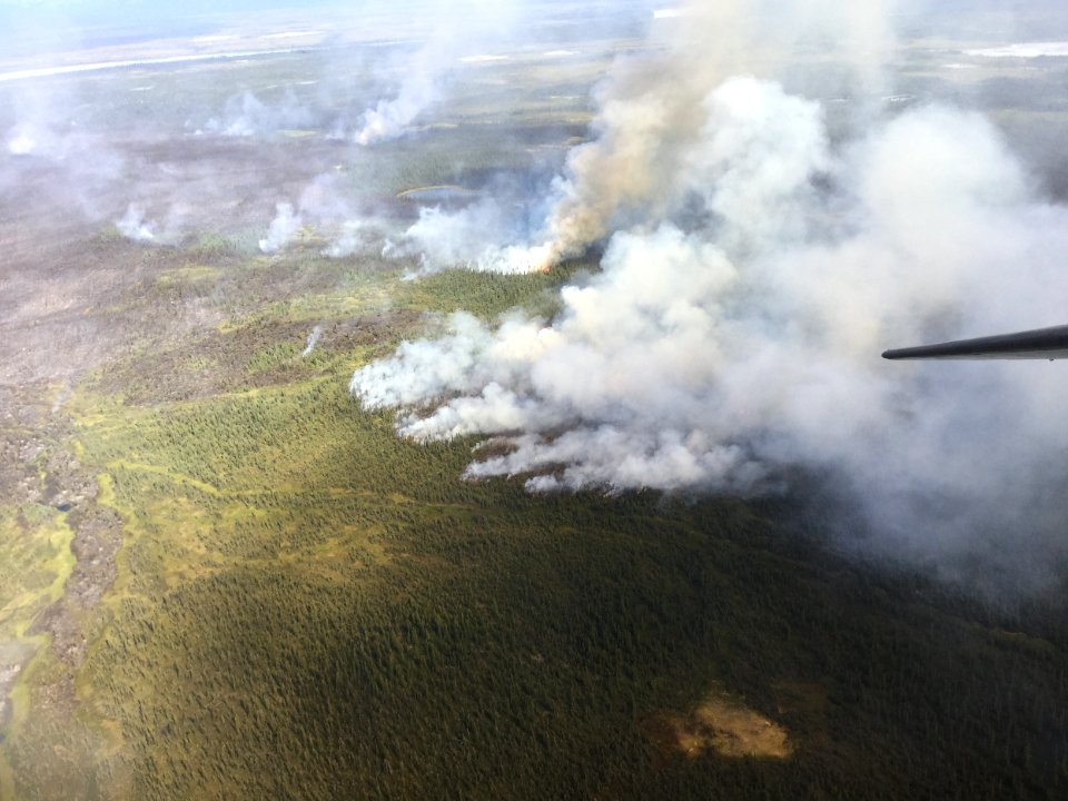 Salmon River Fire- Kobuk Valley National Park, 2015, Photo by BLM Alaska Fire Service