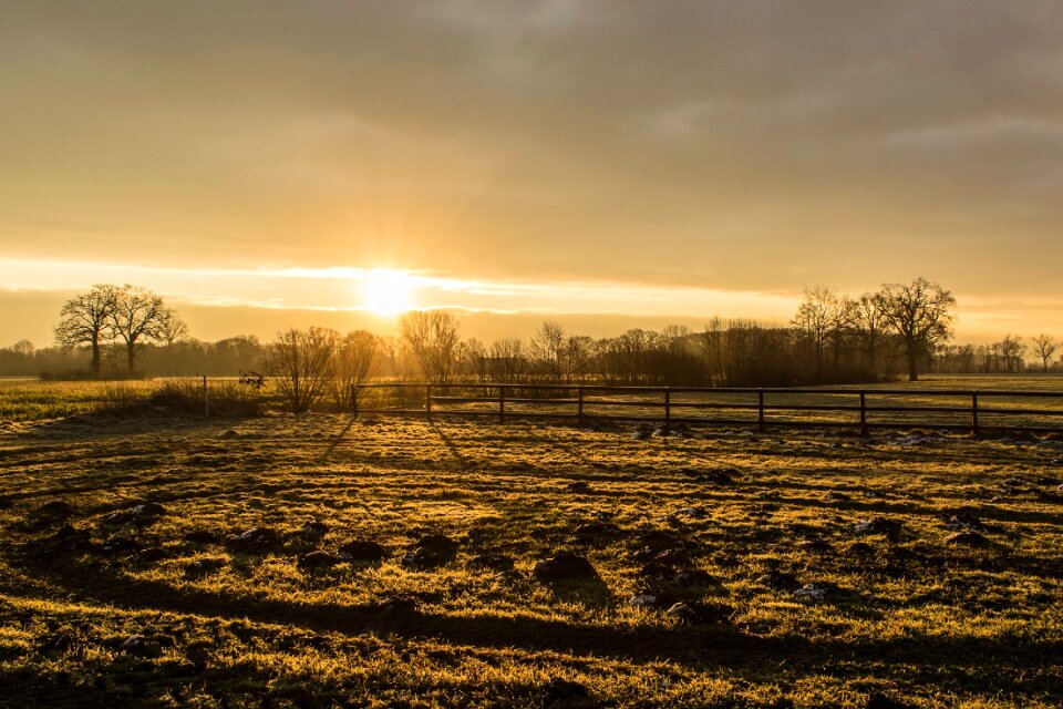 Sunrise sky nature