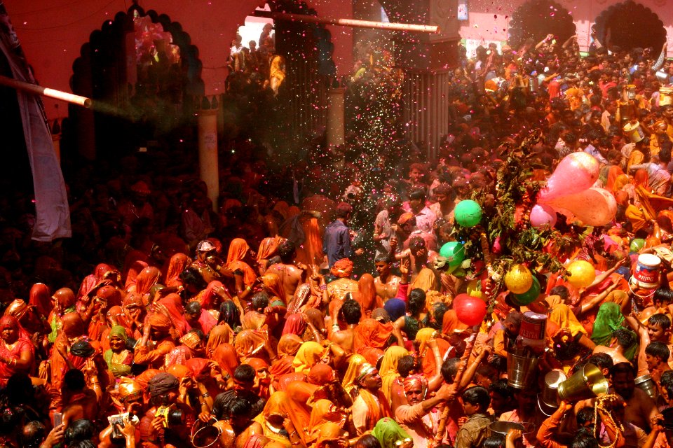 india - holi festivities