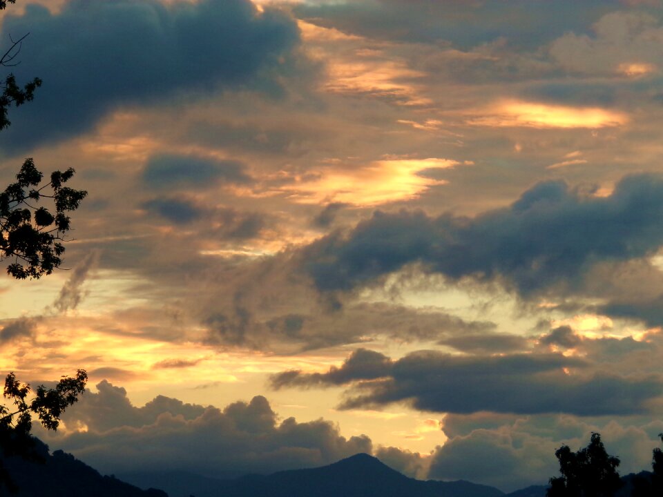 Nature landscape sky clouds photo