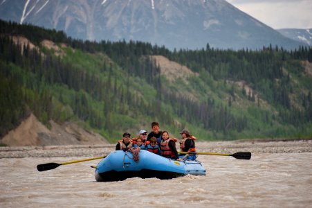 River Floating - Wrangell-St. Elias photo