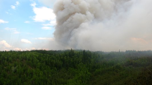 Marie Creek Fire, 6/21/12