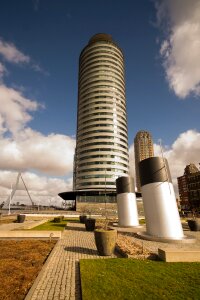 Blue holland architecture photo