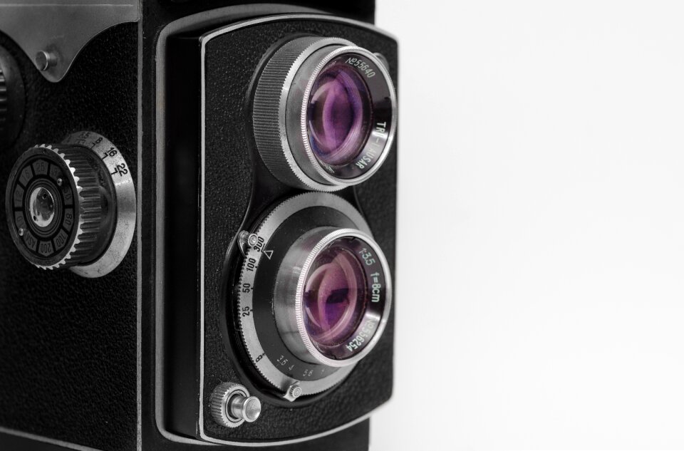 Analog tlr twin-lens