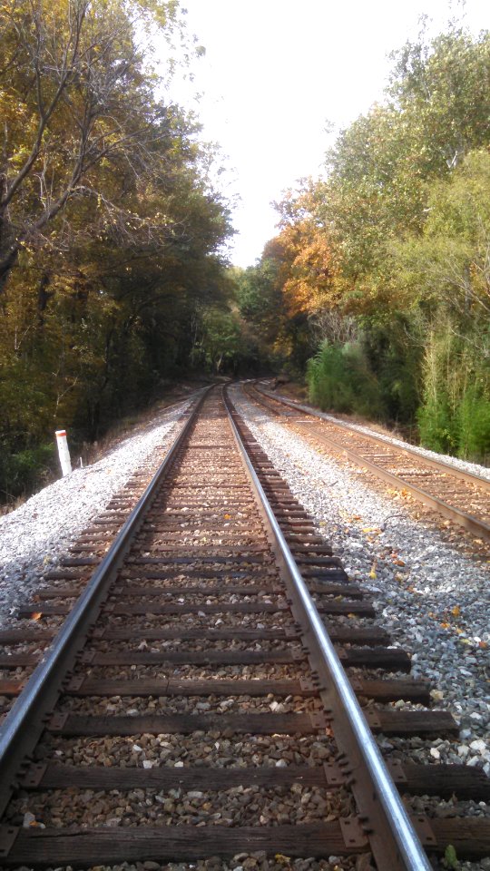 Headed North, Metropolitan Line, Garrett Park, Maryland