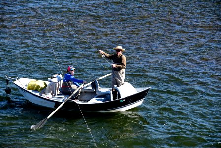 Fly fishing Seedskadee National Wildlife Refuge