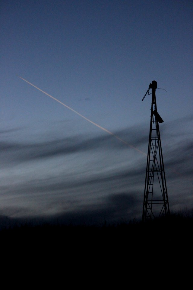 Gruneich Windmill Silhouette