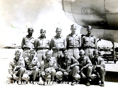 B-29 And Crew