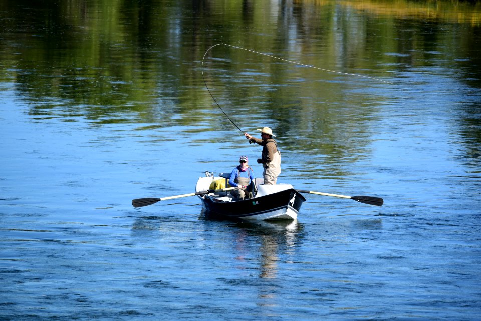 Fly fishing Seedskadee National Wildlife Refuge