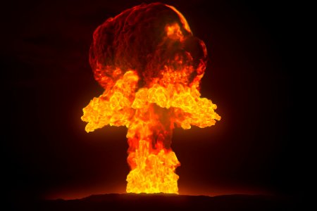 Atom Bomb Nuclear Explosion photo