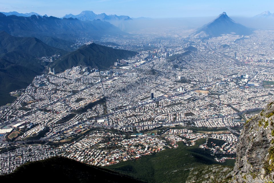 Desde el Cerro de la Silla, Mty Oriente