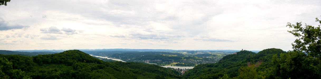 Panorama Bad Honnef, Burg Drachenfels
