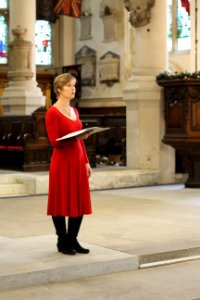 Catherine King performing at "Medieval Music: To Sing and Dance" photo
