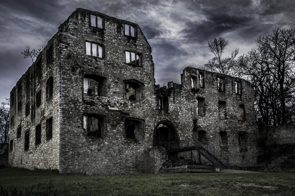 Masonry architecture old building