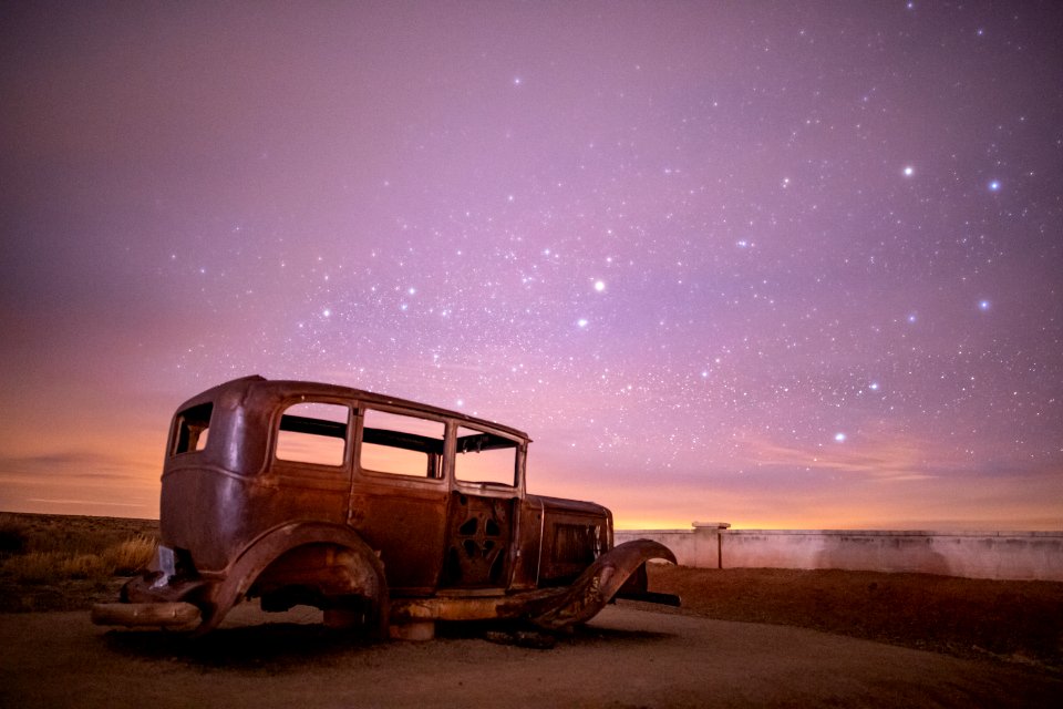 Stars and Clouds 1 Route 66 - PEFO - NPSPHOTO-JHOLGERSON - 2-9-21-3