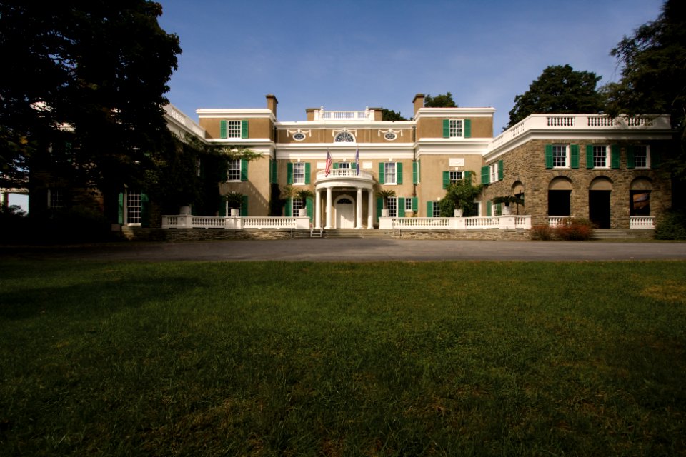 East facade of the President's house, Home of Franklin D. Roosevelt National Historic Site