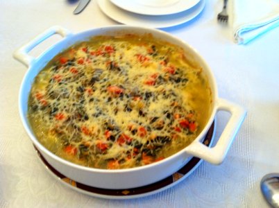 Verduras varias, gratinadas ME 90