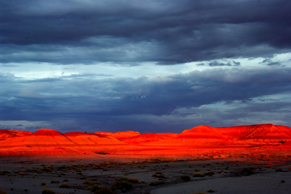 07-26-13 Tepees Badlands at Sunset NPS-Stuart Holmes