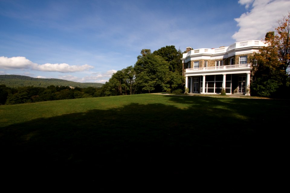 South Facade of the House, Home of Franklin D. Roosevelt National Historic Site