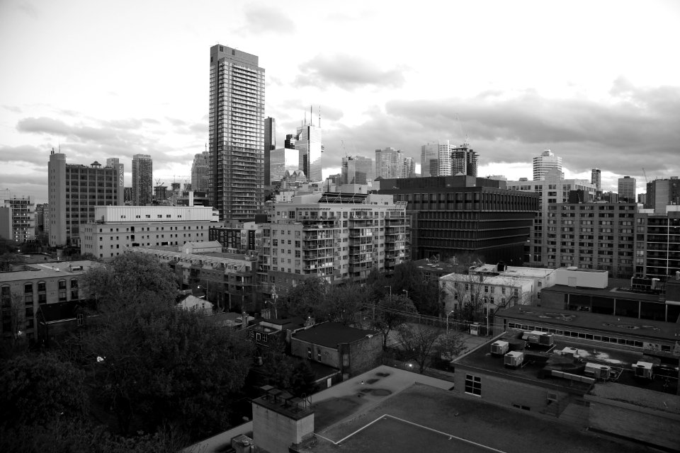 Toronto East Side View of Financial District