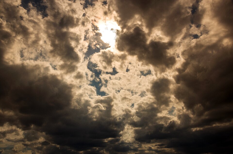 Mood nature with clouds