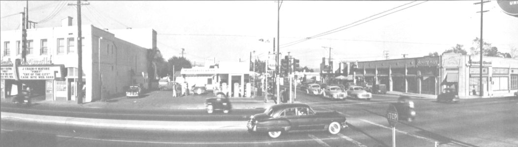 Norwalk Theatre - Norwalk, California - December, 1953 - Panorama