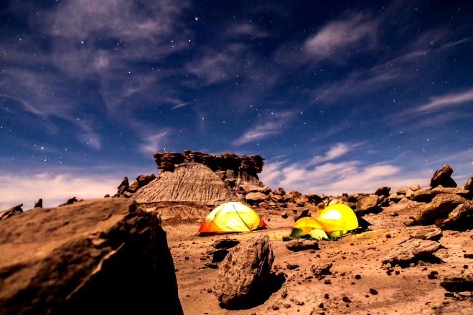 Campout at Devils Playground 040617 Night Sky with Stars NPS-Jacob Holgerson