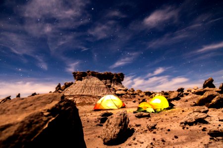 Campout at Devils Playground 040617 Night Sky with Stars NPS-Jacob Holgerson