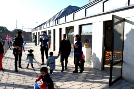Presidenta Bachelet, acompañada del ministro Eyzaguirre, inauguró un nuevo jardín infantil de la Junji, como parte del compromiso de Gobierno de ampliar la cobertura en educación parvularia