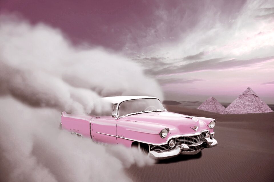Sand sandstorm sunset