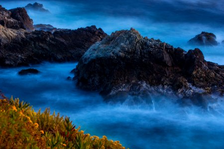 Rocks & waves @ Big Sur #2 photo