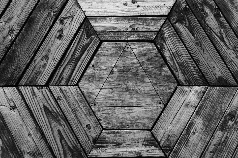 Triangle pattern gray texture photo
